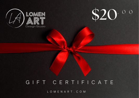 Lomen Art Gift Card